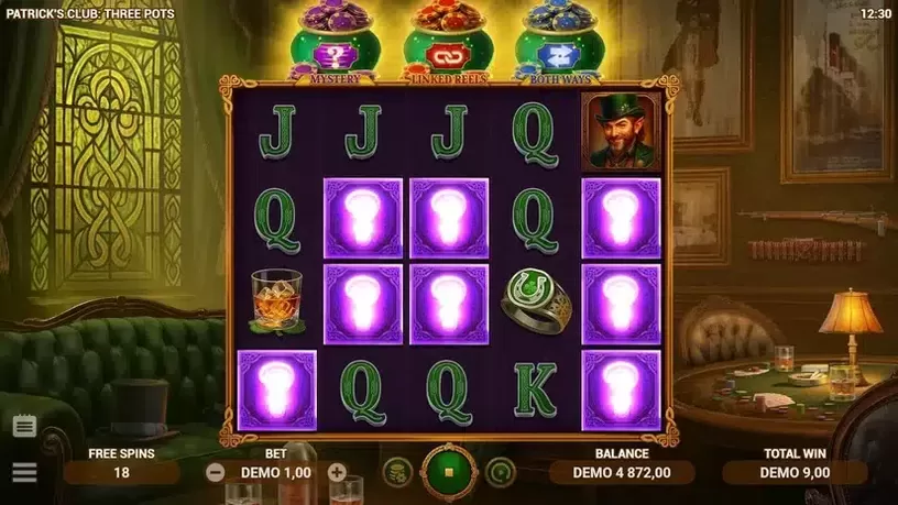 Patrick's Club: Three Pots slot screenshot 5