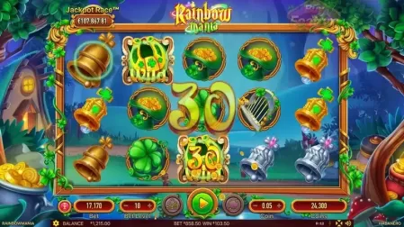 Rainbow Mania slot screenshot 4