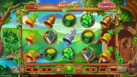 Rainbow Mania slot screenshot 1