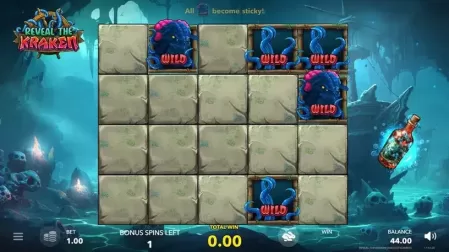 Reveal The Kraken slot screenshot 3