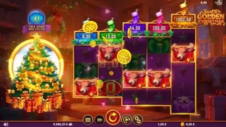 Santa’s Golden Christmas slot screenshot 3