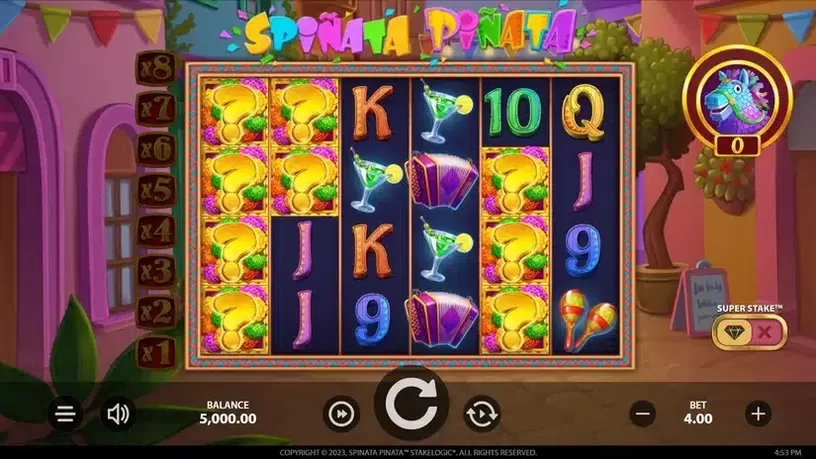 Spiñata Piñata slot screenshot 1