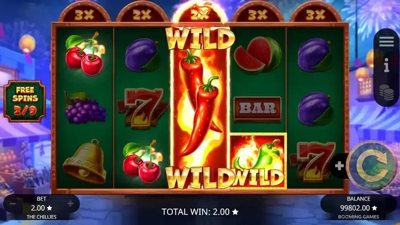 The Chillies slot screenshot 4