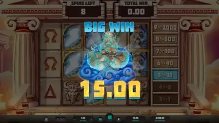 Titan Strike slot screenshot 4