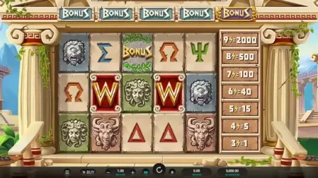 Titan Strike slot screenshot 1