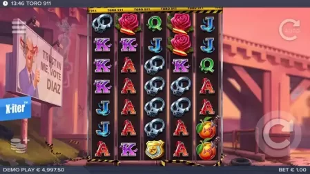 Toro 911 slot screenshot 2