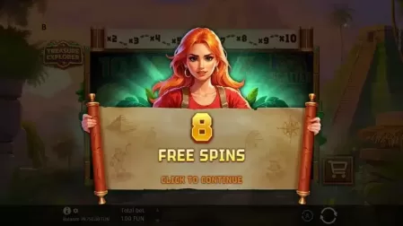 Treasure Explorer slot screenshot 3