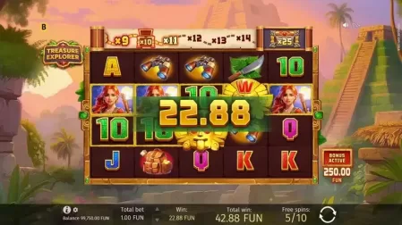 Treasure Explorer slot screenshot 5