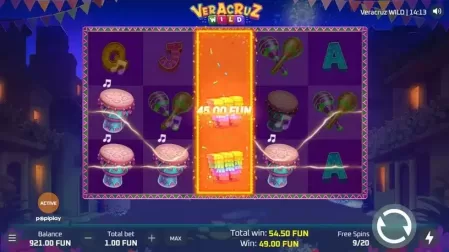 Veracruz Wild slot screenshot 6
