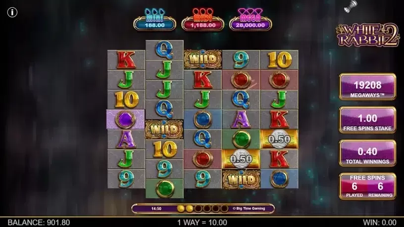 White Rabbit 2 slot screenshot 4