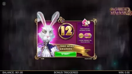 White Rabbit 2 slot screenshot 2
