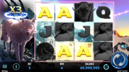 Wolf Begins slot screenshot 3