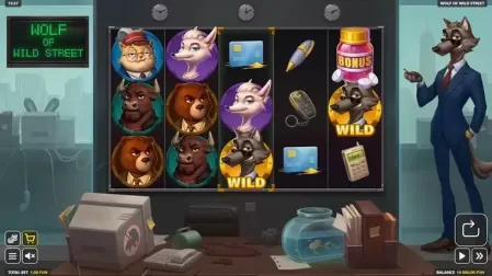 Wolf of Wild Street slot screenshot 1