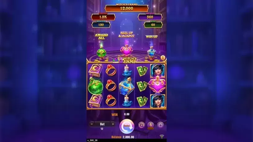 3 Witch’s Lamp slot screenshot 5