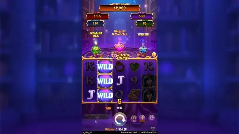 3 Witch’s Lamp slot screenshot 4
