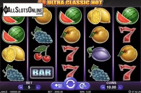 Reel screen. 60 Ultra Classic Hot from 7mojos