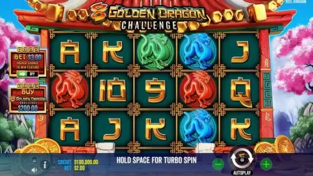 8 Golden Dragon Challenge slot screenshot 1