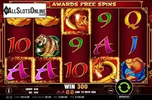 Screen 6. 8 Dragons from Pragmatic Play