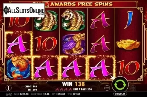 Screen 5. 8 Dragons from Pragmatic Play