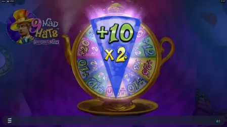 9 Mad Hats slot screenshot 5