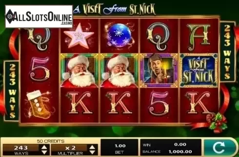 Reel Screen. A Visit from St. Nick from High 5 Games
