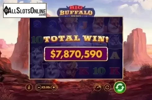 Total Win. Big Buffalo (Skywind Group) from Skywind Group