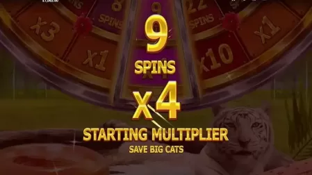 Big Cat Rescue MegaWays slot screenshot 2