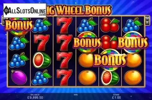 Bonus Game Win Screen