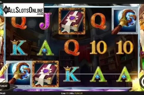 Win Screen 3. Book Of Merlin from 1X2gaming