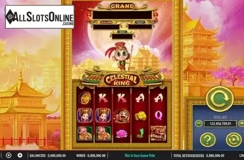 Reels screen. Celestial King from SG