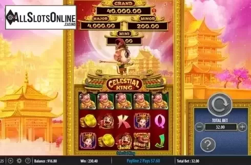 5 of a kind win screen. Celestial King from SG