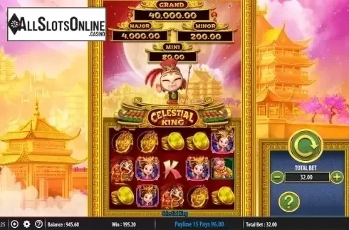 Wild win screen 3. Celestial King from SG
