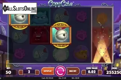 Screen 7. Copy Cats from NetEnt