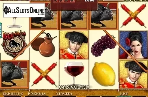 Reel Screen. Corrida (Octavian Gaming) from Octavian Gaming