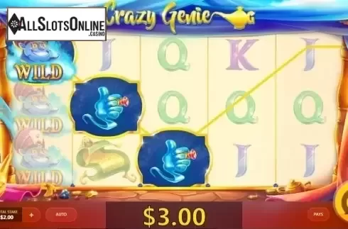 Screen 4. Crazy Genie from Red Tiger