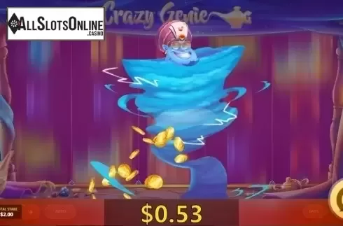 Screen 5. Crazy Genie from Red Tiger
