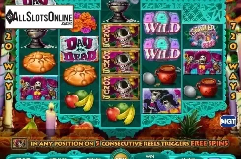 Reels. Day of the Dead from IGT