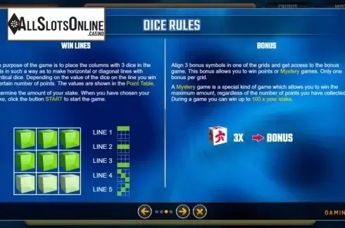 Game Rules 1. Deal Or No Deal Blue from GAMING1