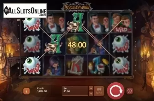 Screen 6. Dracula's Family from Playson