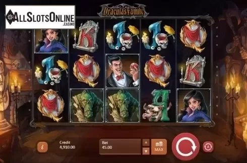 Screen 1. Dracula's Family from Playson