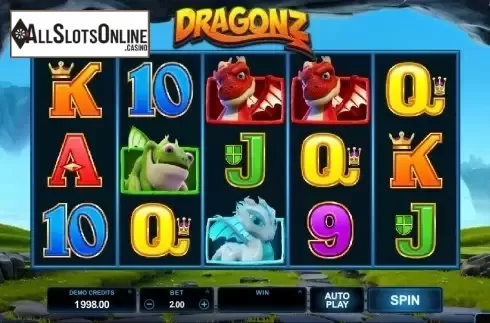 Reels. Dragonz from Microgaming