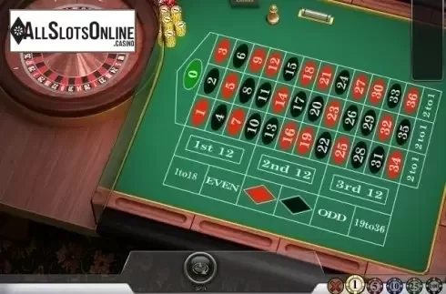 Game Screen 1. European Roulette (Play'n Go) from Play'n Go
