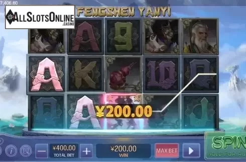 Win screen 3. Fengshen Yanyi from XIN Gaming