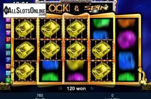 Screen. Gemstone Jackpot from Greentube