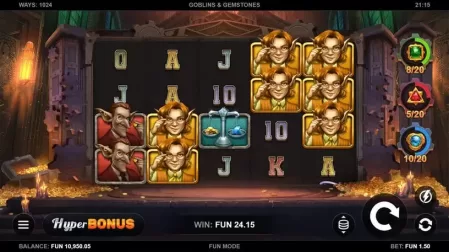 Goblins & Gemstones slot screenshot 1