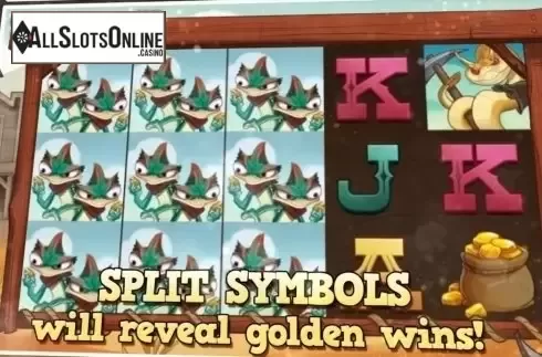 Features 2. Gold Rush Gecko from High 5 Games