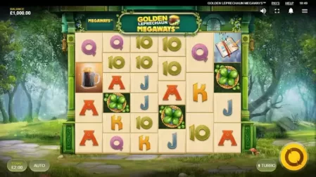 Golden Leprechaun Megaways slot screenshot 1