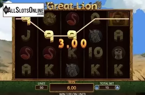 Win 1. Great Lion (Dragoon Soft) from Dragoon Soft