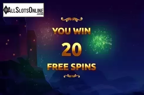 Free Spins Win Screen 2