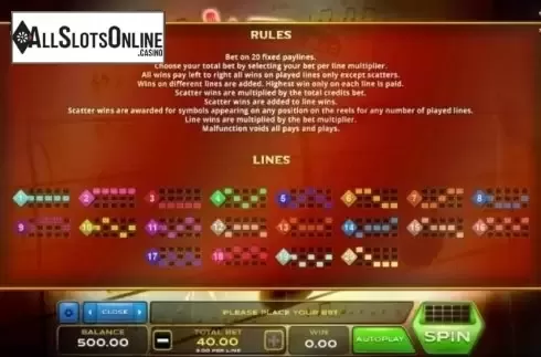 Lines. Jazz Bar from Xplosive Slots Group
